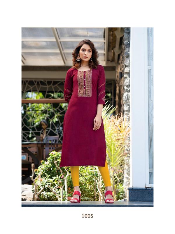 Colourpix Kit Kat Vol 3 Designer Rayon Fancy Long Kurti Collection